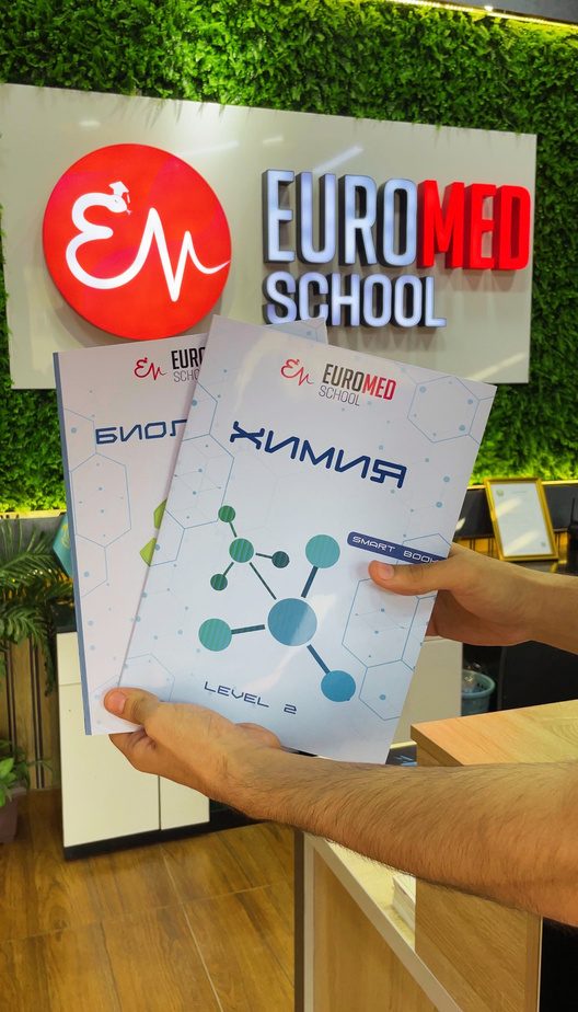 Euromed maxsus kimyo va biologiya darsliklari